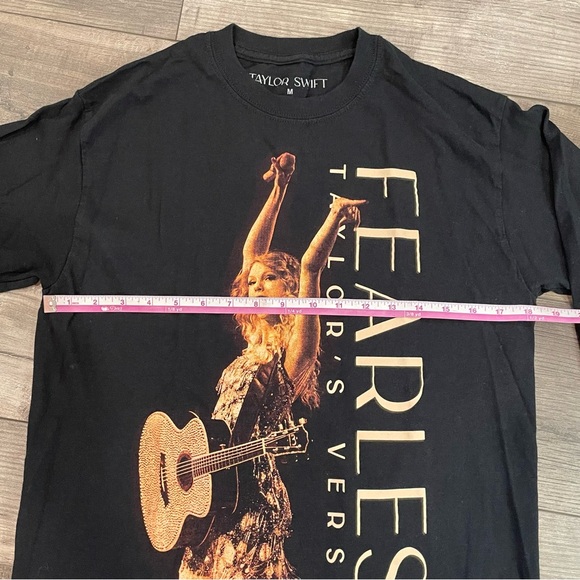 Taylor Swift Fearless Long Sleeve Shirt M - Picture 4 of 4